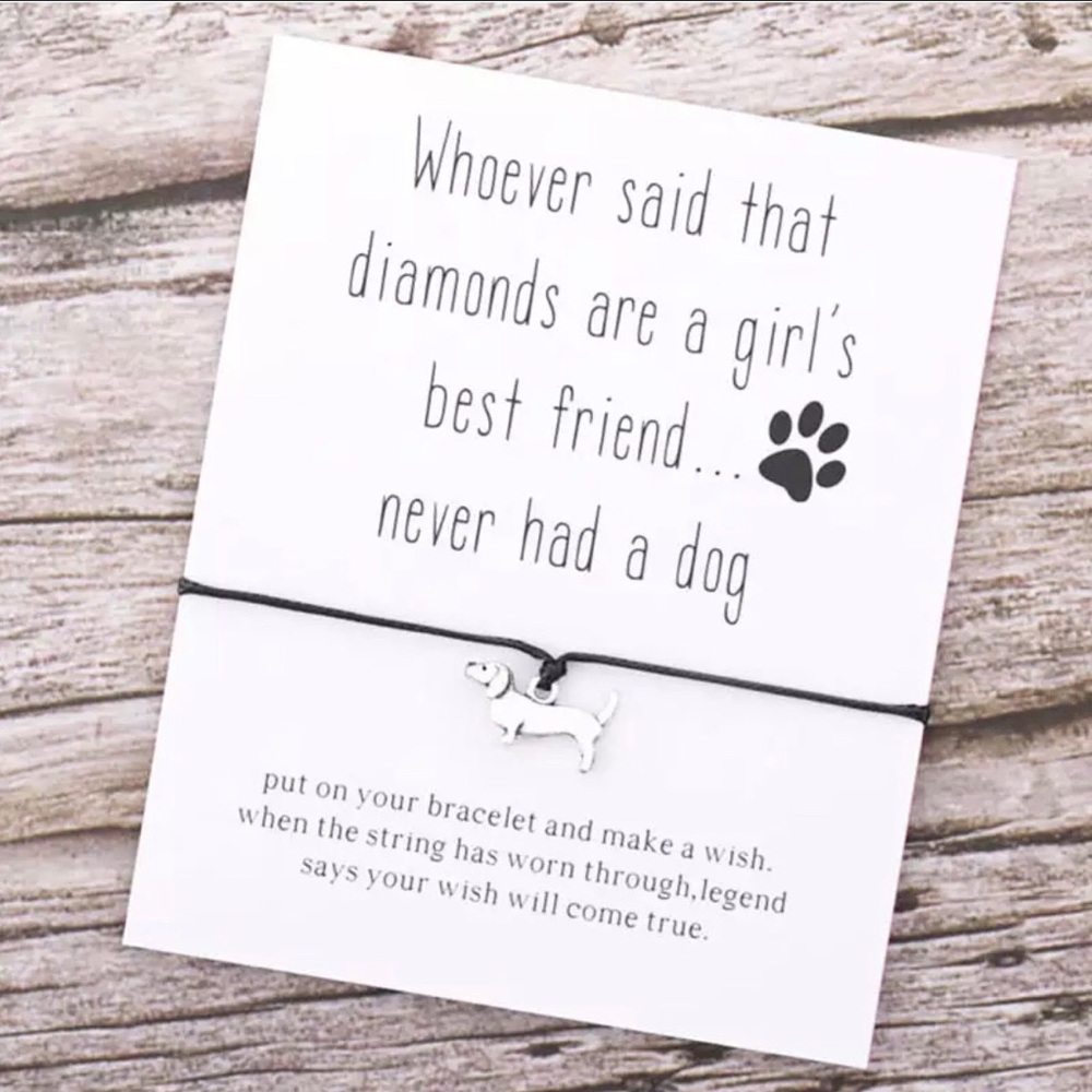 Girls Best Friend dog bracelet